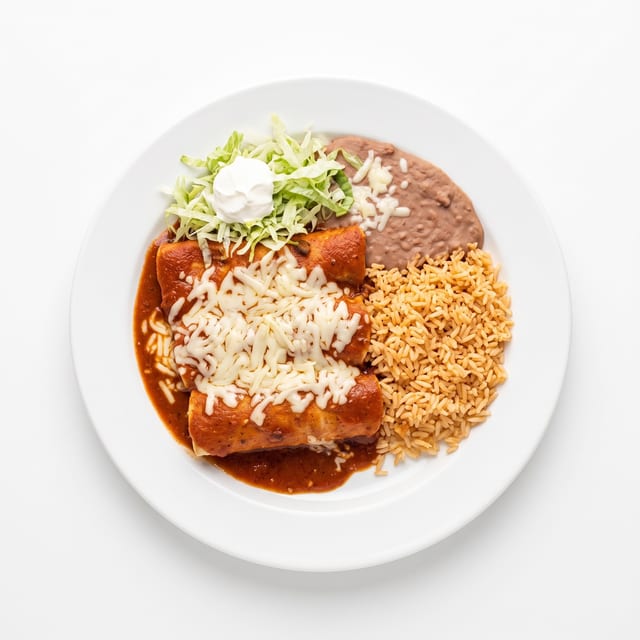 Enchiladas Mexicanas.