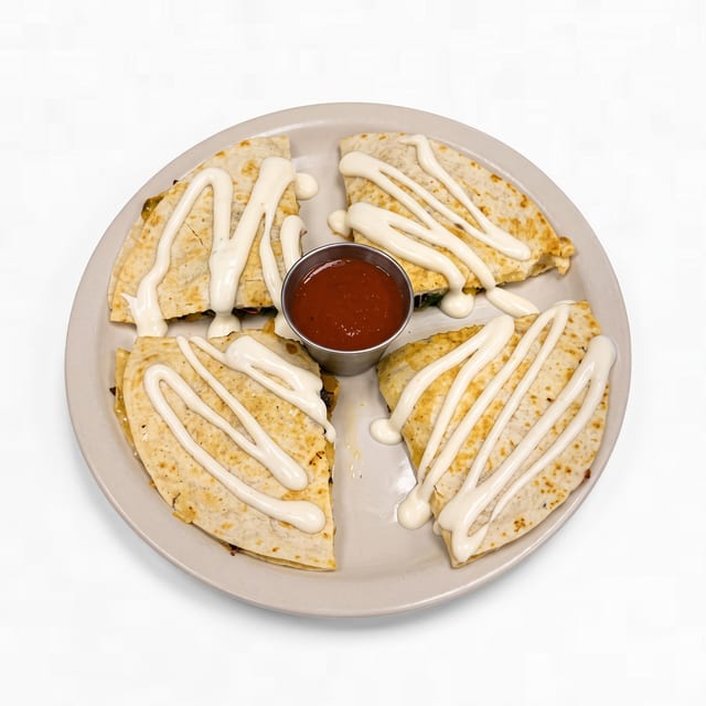 Vegetarian Quesadilla.