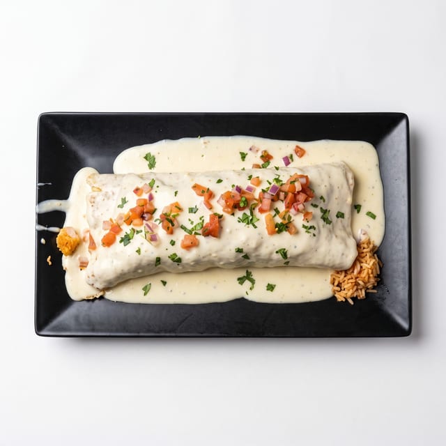 Burrito Vallarta.