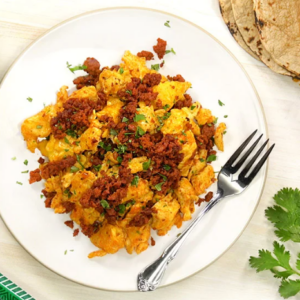 HUEVOS CON CHORIZO